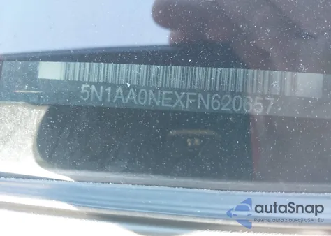 2015 Nissan Armada Platinum/Sl/Sv from USA, damaged, VIN 5N1AA0NEXFN620657